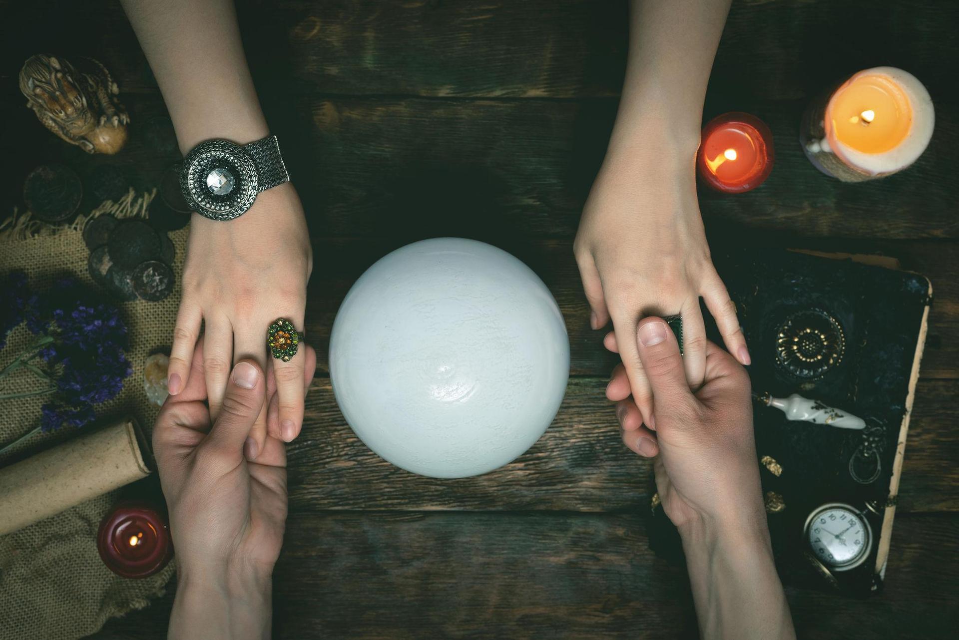 Clear Quartz Crystal Ball
